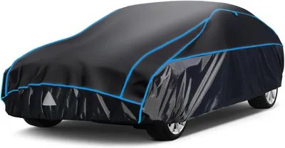 Produktbild von Wasserdichte Hagelschutzplane für Autos, Hagelschutzgarage und Abdeckplane zum Schutz vor Hagel, Regen und Sonne für Coupé, Schrägheck und Limousine (450 bis 470 cm)