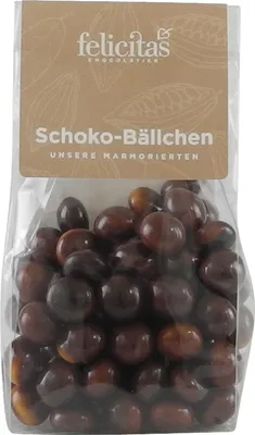 Produktbild von Schokobällchen von der "Confiserie Felicitas" (100 g)