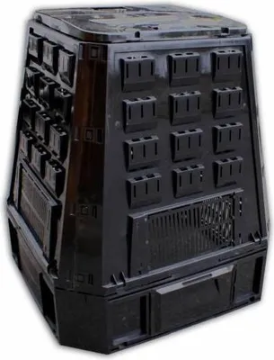 Produktbild von Evogreen Kompostbehälter 630 L Schwarz Ikev - Pp-Ikst600Cz