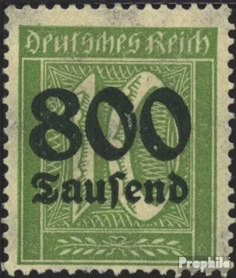 Produktbild von Briefmarken Deutsches Reich 1923 Mi 302 gestempelt Hochinflation