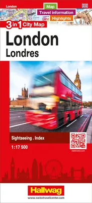 Produktbild von Hallwag Stadtplan London