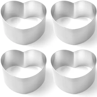 Produktbild von Herz-Tortenrand - 4er-Set - HENDI 512456