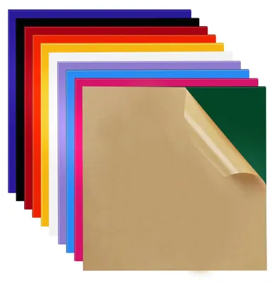 Acrylplatten 20x20 cm, 10 Farben, 3 mm, für Laserschneiden & DIY