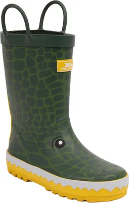 Image de Trespass - Bottes de pluie pour enfants, Crocodile TP6775 (26 UE) (Vert/Jaune)