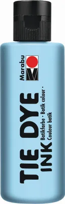 Obrázok produktu pre Marabu 17300004256 Marabu farba na batiku TIE DYE INK, 80 ml, 256 pastelovo modrá
