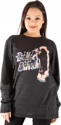 Obrázek produktu pro Billie Eilish - Tričko Neon pro muže/dámy Uni s dlouhým rukávem RO5478 (L) (Anthracite)