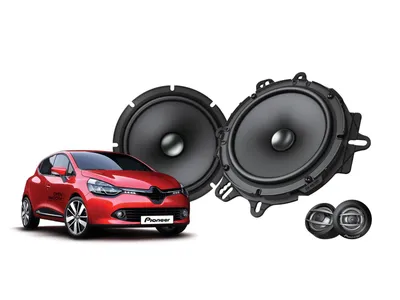 Image de Pioneer TS-RENAULT-CLIO | Kit de mise à niveau des haut-parleurs pour la Renault Clio, année 2013 à 2019