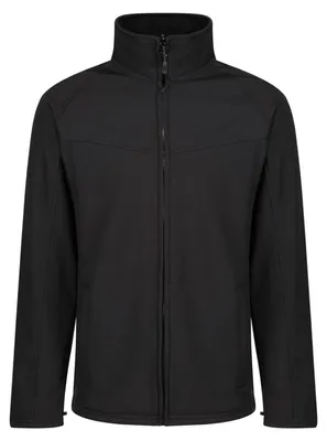 Produktbild von Regatta Uproar Herren Softshell-Fleecejacke, windabweisend LT381 (4XL) (Schwarz)