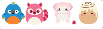 Immagine prodotto di Squishmallows Micromallows 4Pack