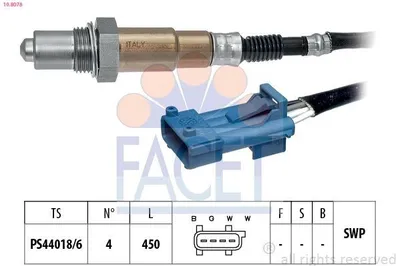 Produktbild von FACET 10.8078 Beheizt Planarsonde Lambdasonde für MINI Schrägheck (R56) 450mm