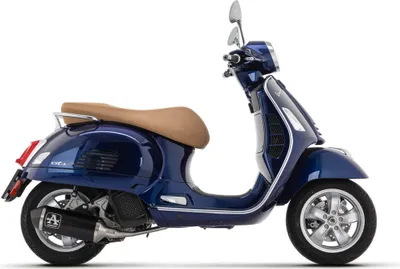 Immagine prodotto di Marmitta completa ARROW urban alluminio scuro e fondello per Piaggio Vespa gts 125i.e.