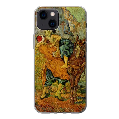 Produktbild von MuchoWow® Handyhülle Schutzhülle Hülle für iPhone 13 mini Der barmherzige Samariter - Vincent van Gogh Silikon Softcase Handy Hülle - Softcase