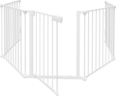 Obrázek produktu pro TolleTour Krbová bezpečnostní mřížka 5x krbová mřížka 310x75cm Dětská bezpečnostní mřížka Zábranová mřížka Ochranná mřížka Bezpečnostní mřížka ke sporáku Ohrádka Bezpečnostní mřížka na dveře