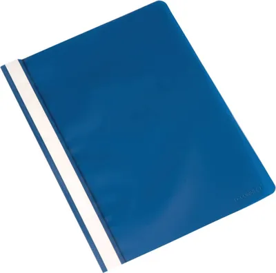 Image de Q-Connect® KF01454 Classeur à levier - A4, 250 feuilles, PP, bleu