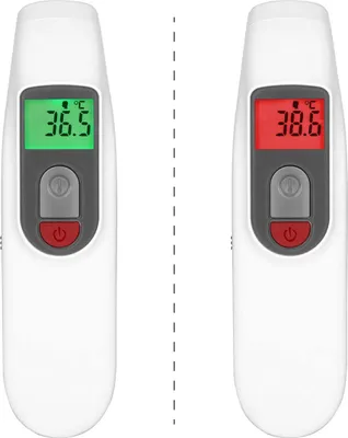 Produktbild von Alecto BC38 - Infrarot-Stirnthermometer, weiß
