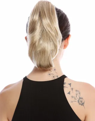 Produktbild von WIG ME UP Zopf Pferdeschwanz kurz glatt leicht wellig Aschblond MKB-29-V-24
