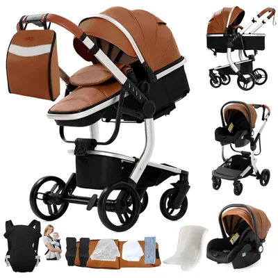 Immagine prodotto di Passeggino, design 3-in-1, sedile girevole, modello X518-KHAKI