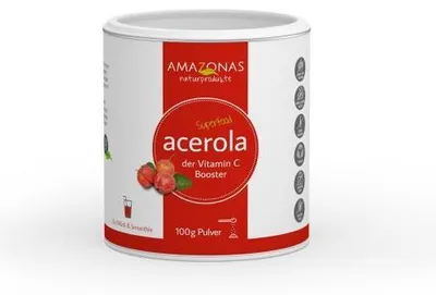 Zdjęcie produktu dla Acerola 100% naturalna witamina C w proszku 100 g