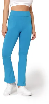 Produktbild von Bellivalini Yogahose für Damen Trainingshose Jogginghose mit Zwei Taschen BLV50-282 (Blau, M)