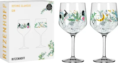 Gin-Glas-Set 2x 700 ml Kristallglas Spülmaschinenfest