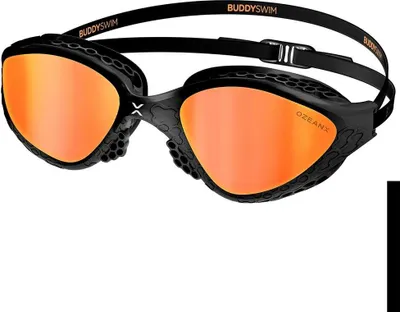 Produktbild von Buddyswim Ozeanx Mirror Schwimmbrille Schwarz  Schwarz One Size