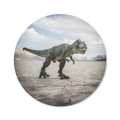 Produktbild von MuchoWow® Mauspad Mousepad Dinosaurier - Sand - Spielzeug 20x20 cm - Mousepads - Maus Mat - Pad - Mausunterlage - Schreibtischmatte