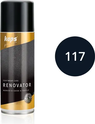 Produktbild von Renovator für Wildleder- und Nubukschuhe - Kaps Renovator 200 ml - Marineblau (117#)