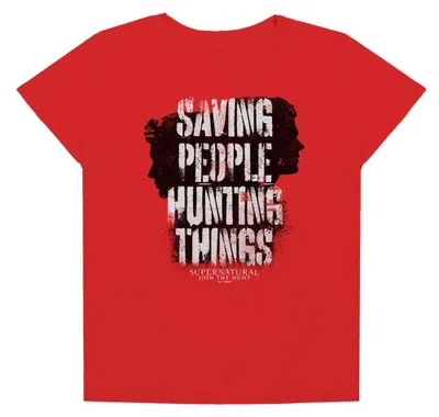 Produktbild von Supernatural - T-Shirt für Damen TV36288 (XL) (Rot)