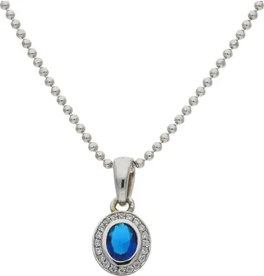 Produktbild von JuwelmaLux Anhänger 925/000 Sterling Silber rhodiniert mit synth. Zirkonia JL10-02-3386
