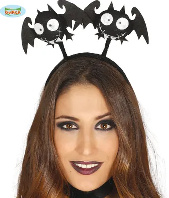 Produktbild von süßer Fledermaus Haarreif für Damen Halloween Zubehör