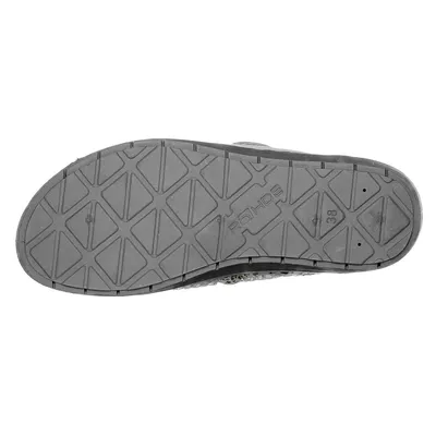 Immagine prodotto di Rohde 1403 Roma zoccoli da donna larghezza F1/2 in pelle, dimensioni:41 EU, colore:Grigio