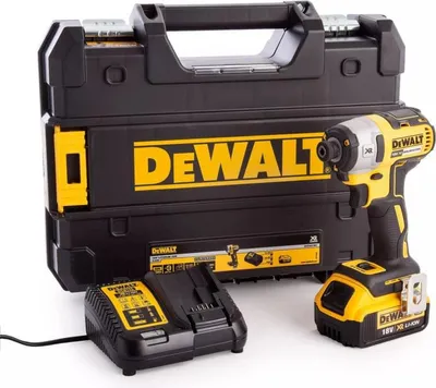 Image de Clé à chocs 18V XR 205 nm (1x4,0 Ah) en TSTAK - DEWALT DCF887M1