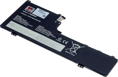 Produktbild von T6 Power Akku für Lenovo Yoga S740-14IIL 81RS, Li-Poly, 15,36 V, 4060 mAh (62 Wh), schwarz