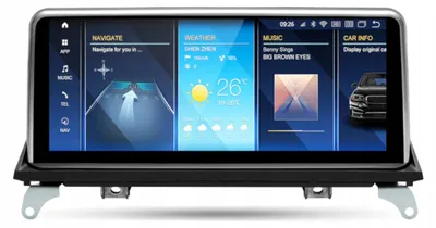 Zdjęcie produktu dla Radio Android do BMW X5 E70 X6 E71 CCC / Android Carplay Qualcomm 8+128 GB