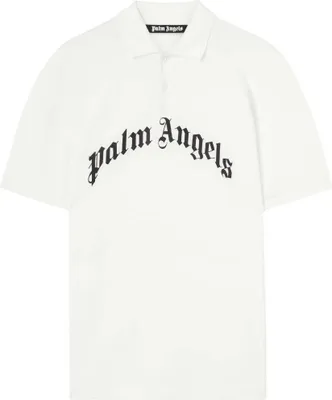Produktbild von Palm Angels Logd Polo -Shirt für ungezwungene schicke Stile – Xl