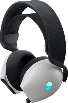 Produktbild von Alienware AW725H, Verkabelt & Kabellos, 20 - 40000 Hz, Gaming, 348 g, Kopfhörer, Schwarz, Weiß
