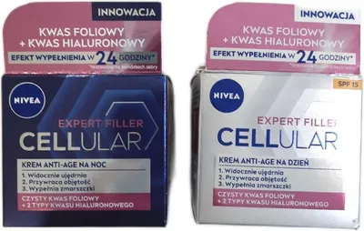 Produktbild von NIVEA Expert Filler Cellular Set Tages Nachtcreme 2er Pack 2x 50 ml schönheitspflege Anti-Aging
