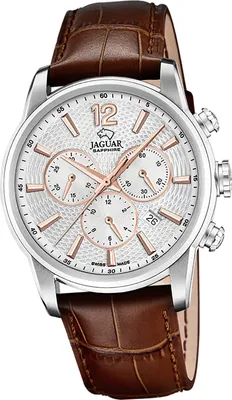 Immagine prodotto di Orologio da uomo in pelle Jaguar Cronografo Elegante Orologio da polso marrone Acamar D2UJ968/1