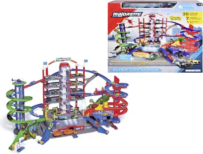 Immagine prodotto di Garage Super City + 6 auto e treno