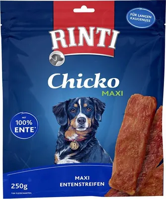 Produktbild von Rinti Chicko Maxi Entenstreifen 9 x 250 g