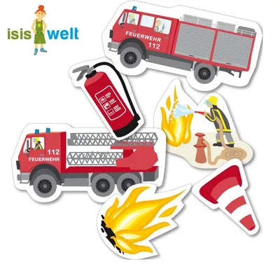 Produktbild von Feuerwehr-Konfetti XXL