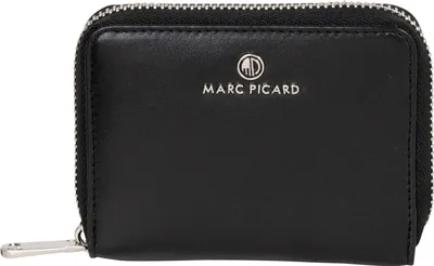 Produktbild von Marc Picard Leder Geldbörse Umbria Zip Wallet Black schwarz