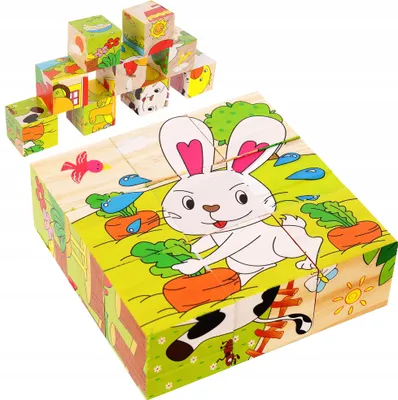 Obrázok produktu pre Lt321 Vzdelávacie Drevené Puzzle