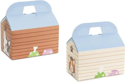 Zdjęcie produktu dla Dekoracyjne pudełka na ciasto - Buda (1 opakowanie / 6 sztuk)
