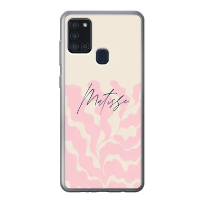 Produktbild von MuchoWow® Handyhülle Schutzhülle Hülle für Samsung Galaxy A21s Matisse - Blume - Abstrakt Silikon Softcase Handy Hülle - Hartschale