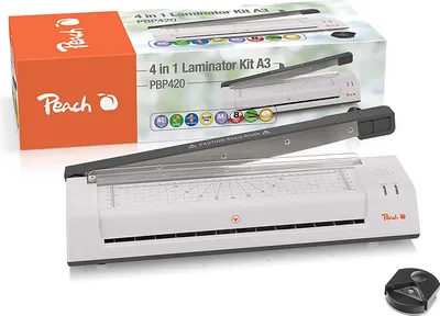 Produktbild von 4 in 1 Laminiergerät A3 mit Hebelschneider A4 (PBP420)