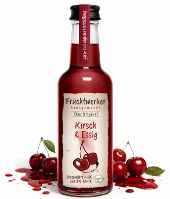 Produktbild von Fruchtwerker Kirsch & Essig 250ml