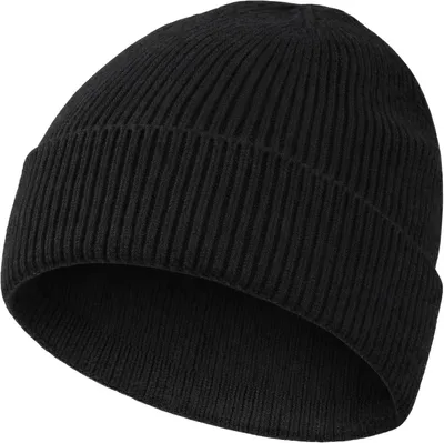 Obrázok produktu pre Zimná čiapka uni, pletená beanie, čierna, pre extra pohodlie