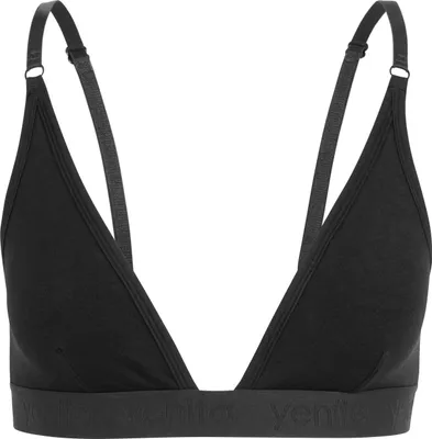 Produktbild von Yenita® Bustier Triangel BH aus Viskose M Schwarz