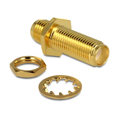Produktbild von Delock Adapter SMA Buchse > SMA Buchse